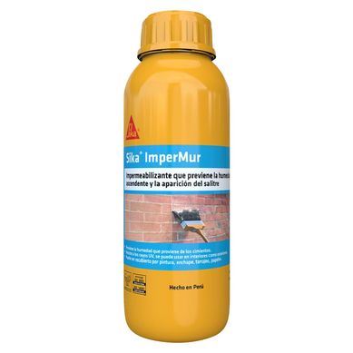 Impermeabilizante para Muros con Humedad Sika Impermur x 1L