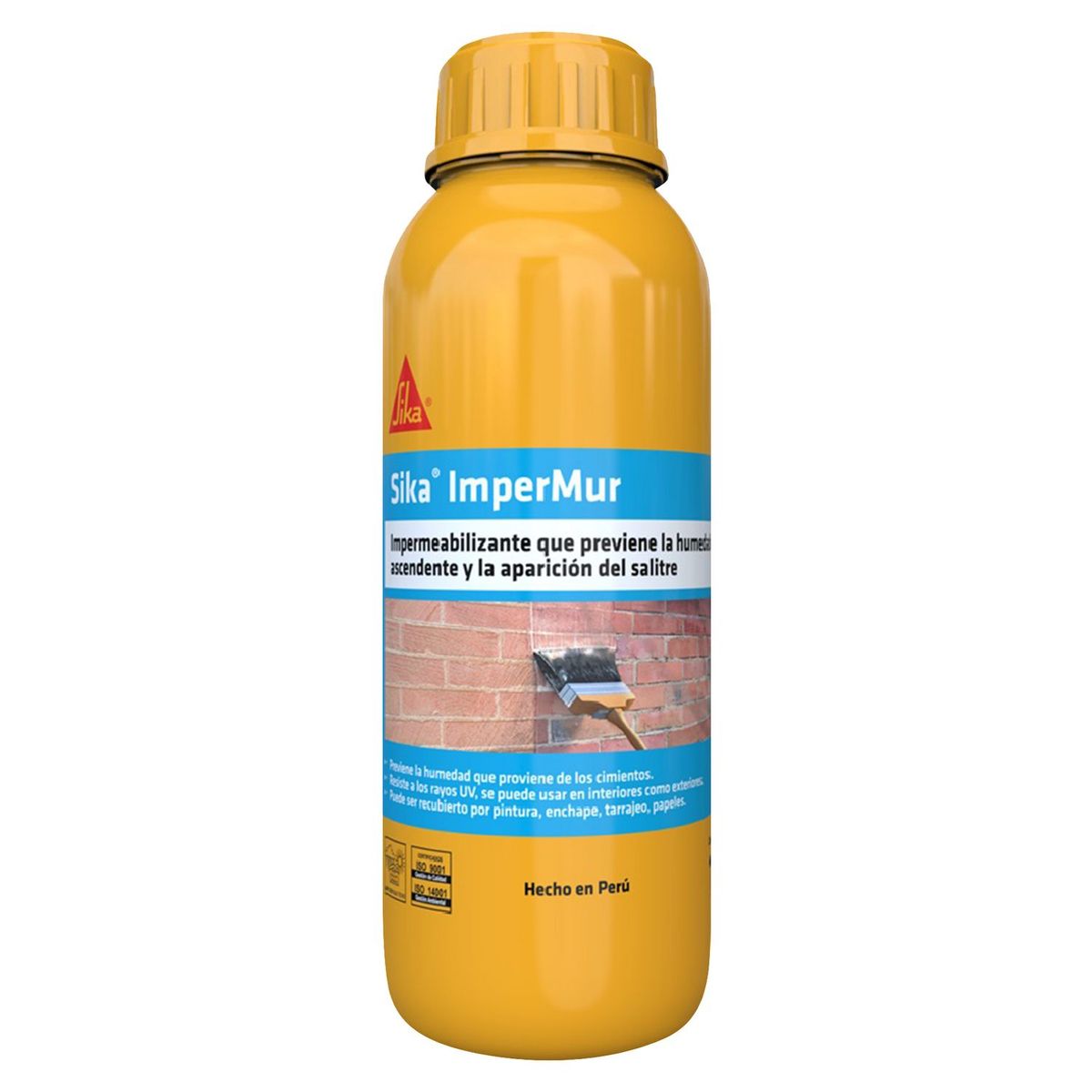 SIKA - Impermeabilizante para Muros con Humedad Sika Impermur x 1L