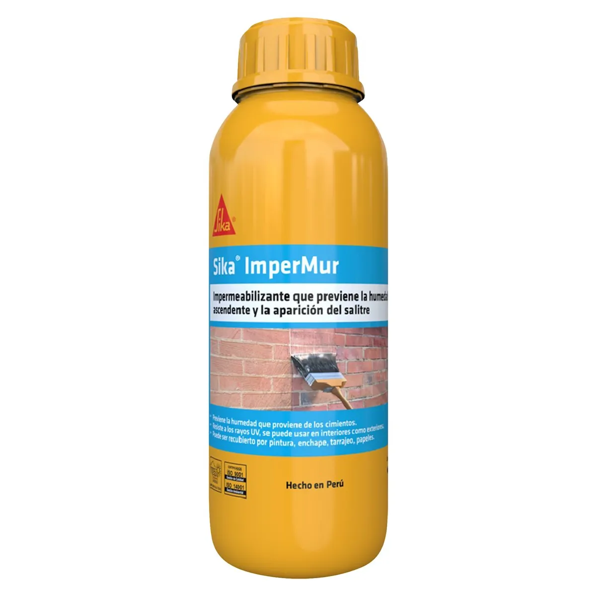 SIKA - Impermeabilizante para Muros con Humedad Sika Impermur x 1L