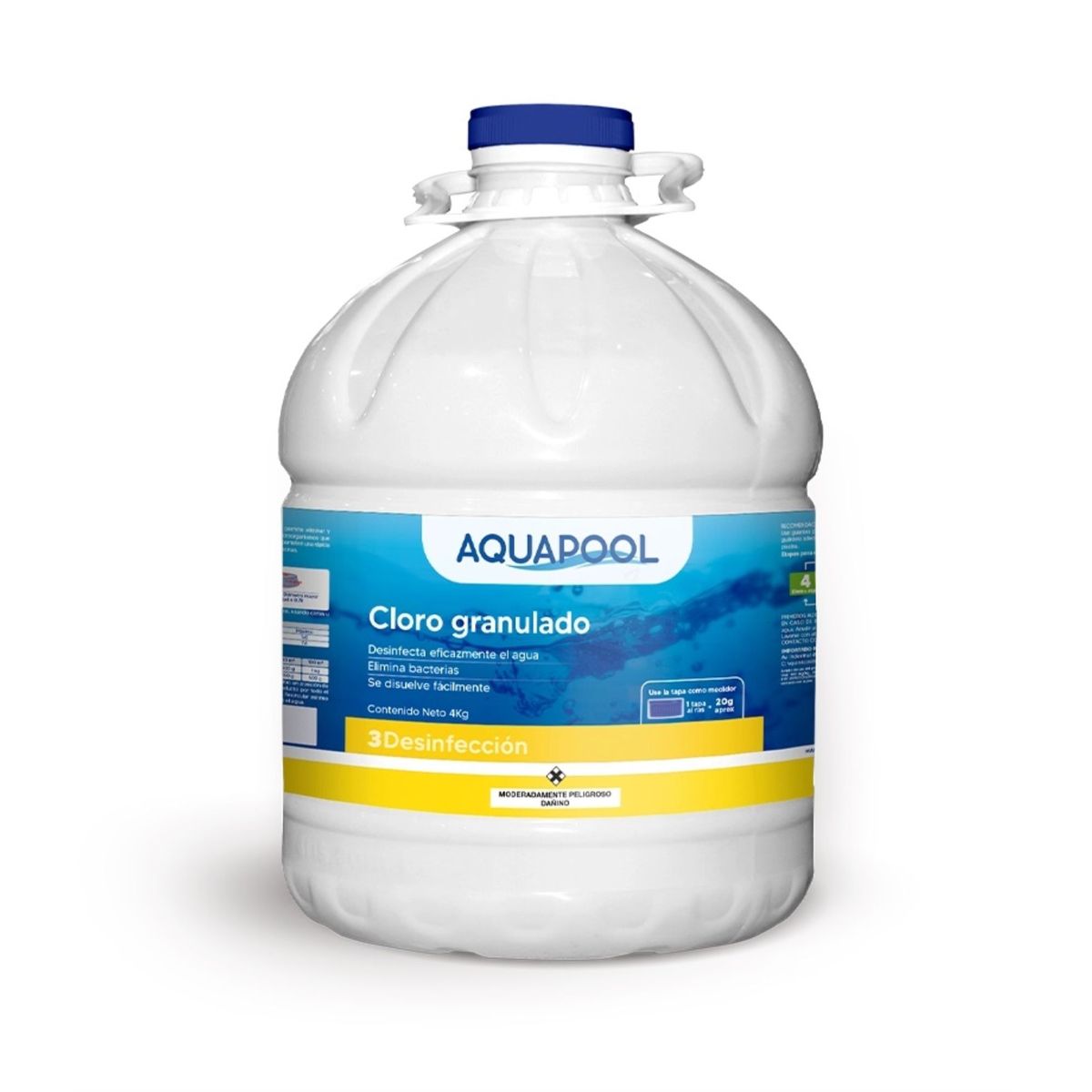 AQUAPOOL - Cloro Granulado x 4 kg