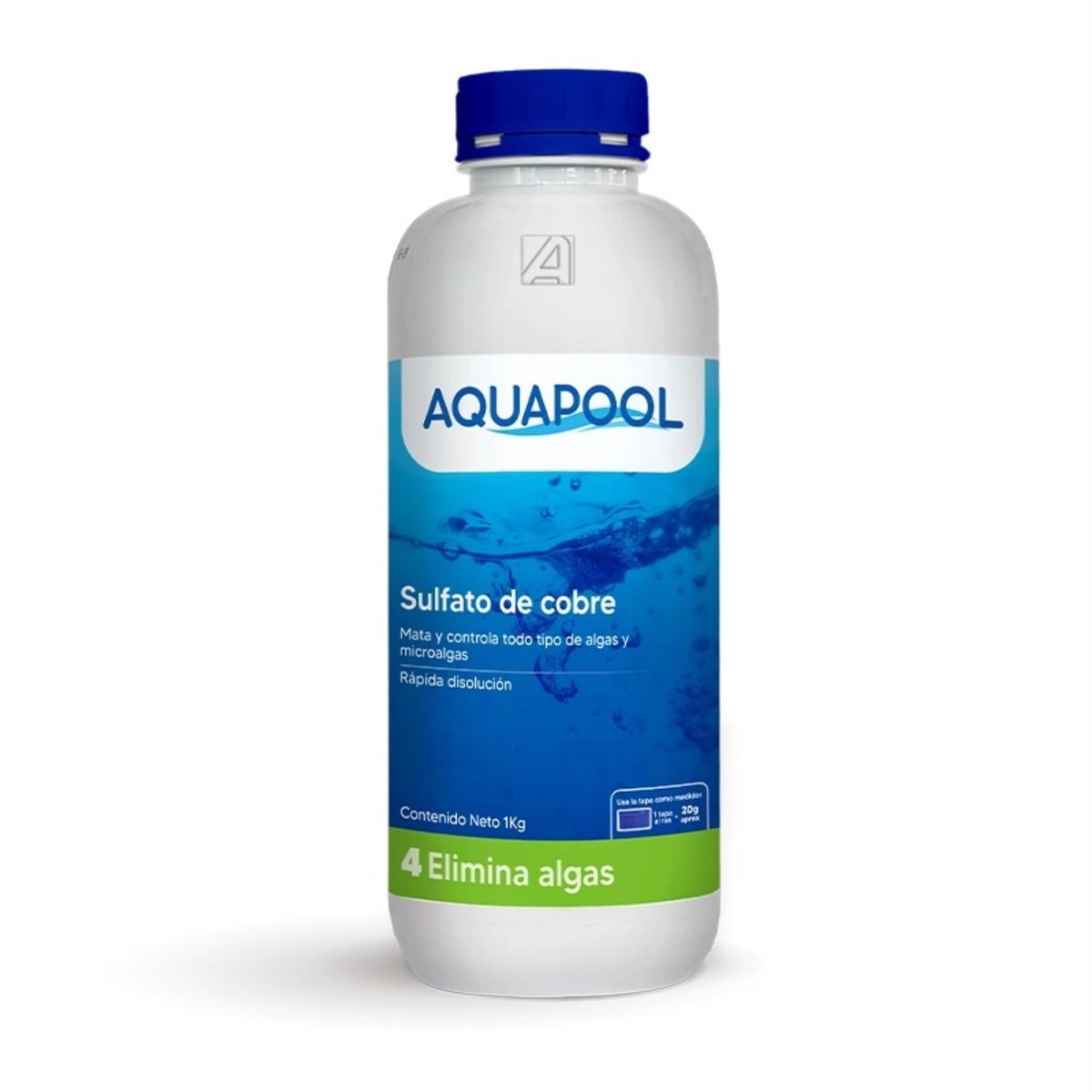 AQUAPOOL - Sulfato de Cobre 1 kg