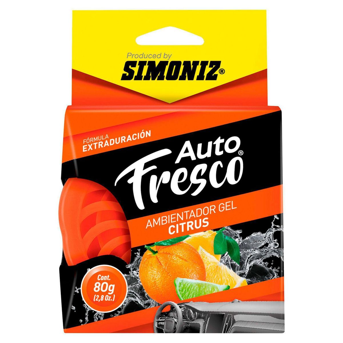 SHICK - Ambientador para Auto Shick Gel Aroma Citrus
