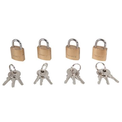 Candado Est�ndar Fixser 20 mm x 4 unid