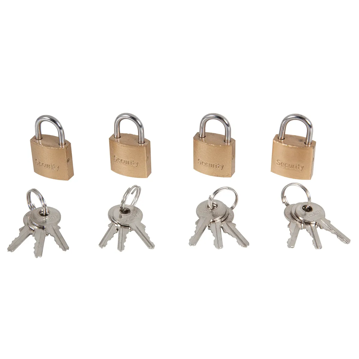 KARSON - Candado Estándar Fixser 20 mm x 4 unid