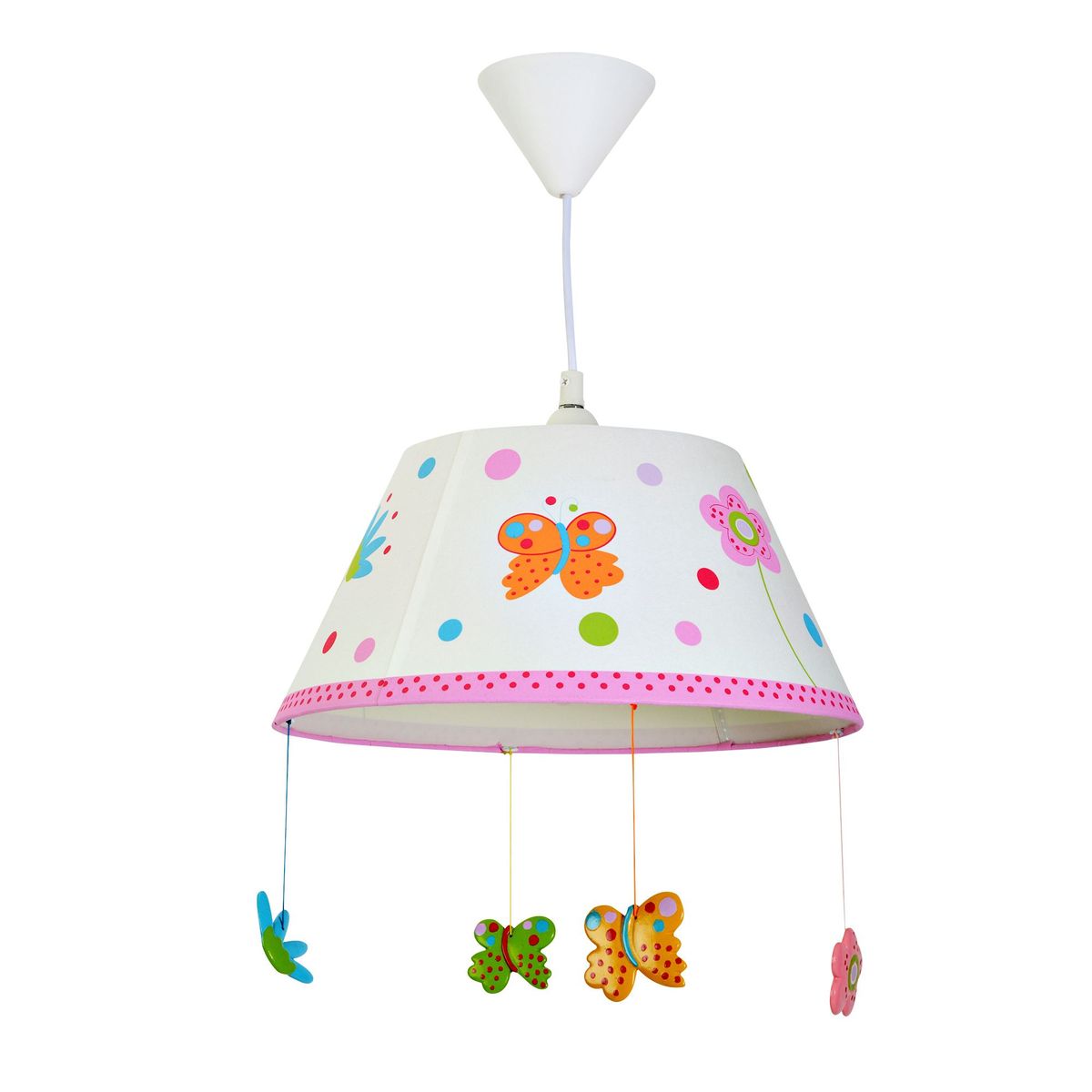 JUST HOME COLLECTION - Lámpara Colgante Mariposa 1 luz