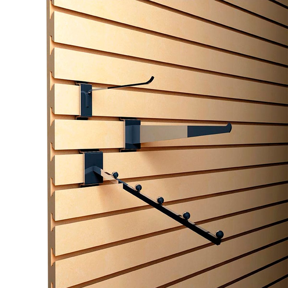 VESTO - Tablero MDF Ranurado Haya 18mm 1.52x2.44m