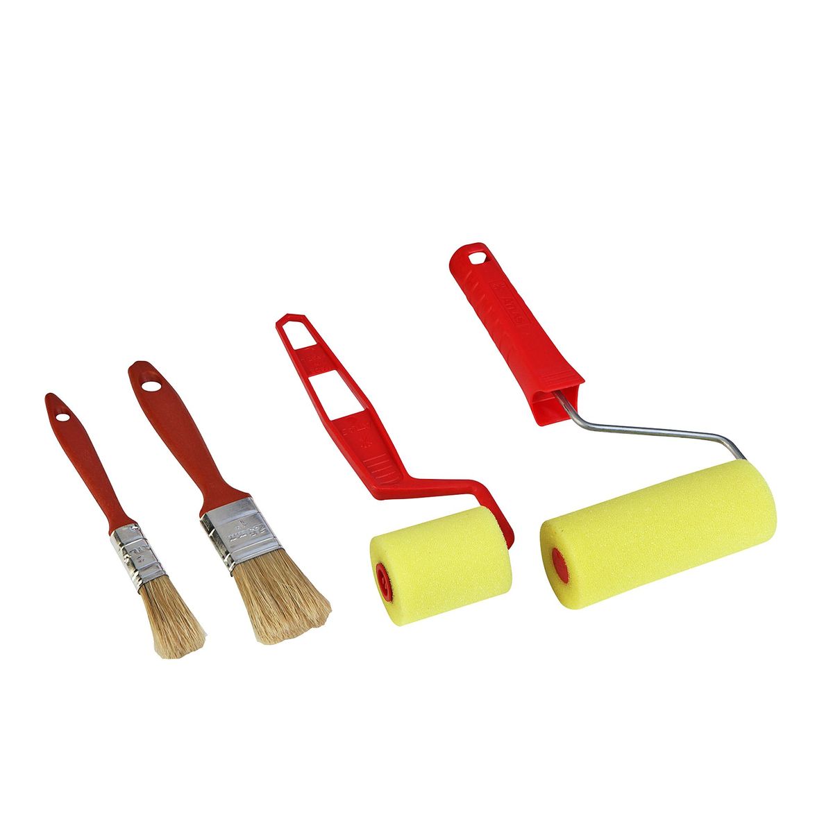 ATLAS - Kit de 2 rodillos de espuma y 2 brochas