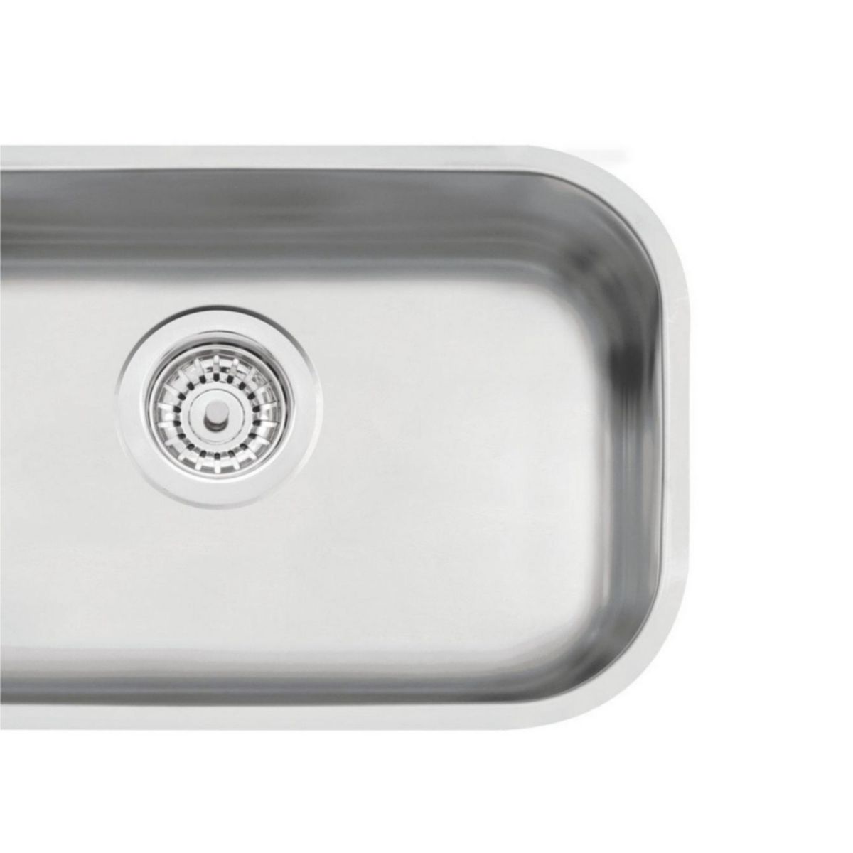 TRAMONTINA - Lavadero de Cocina Acero Inoxidable Tramontina 1 Poza Rectangular 47x30cm