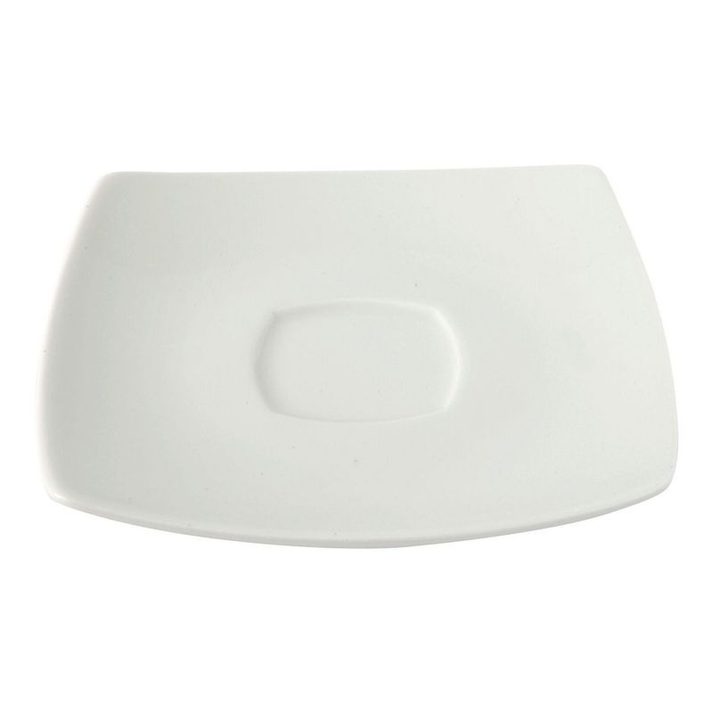 CORONA - Plato de té blanco Actualité 16.5cm