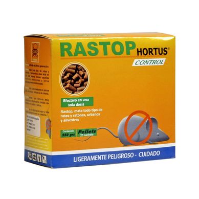 Rastop Pellets Elimina Roedores x 250gr 250 gr Pallet (240) Repele mosquitos