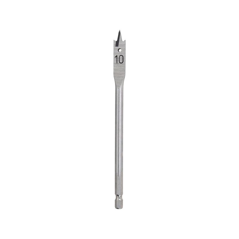 BAUKER - Broca Paleta para Madera 10 mm Bauker