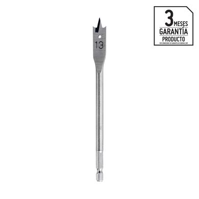 Broca Paleta para Madera 13 mm Bauker
