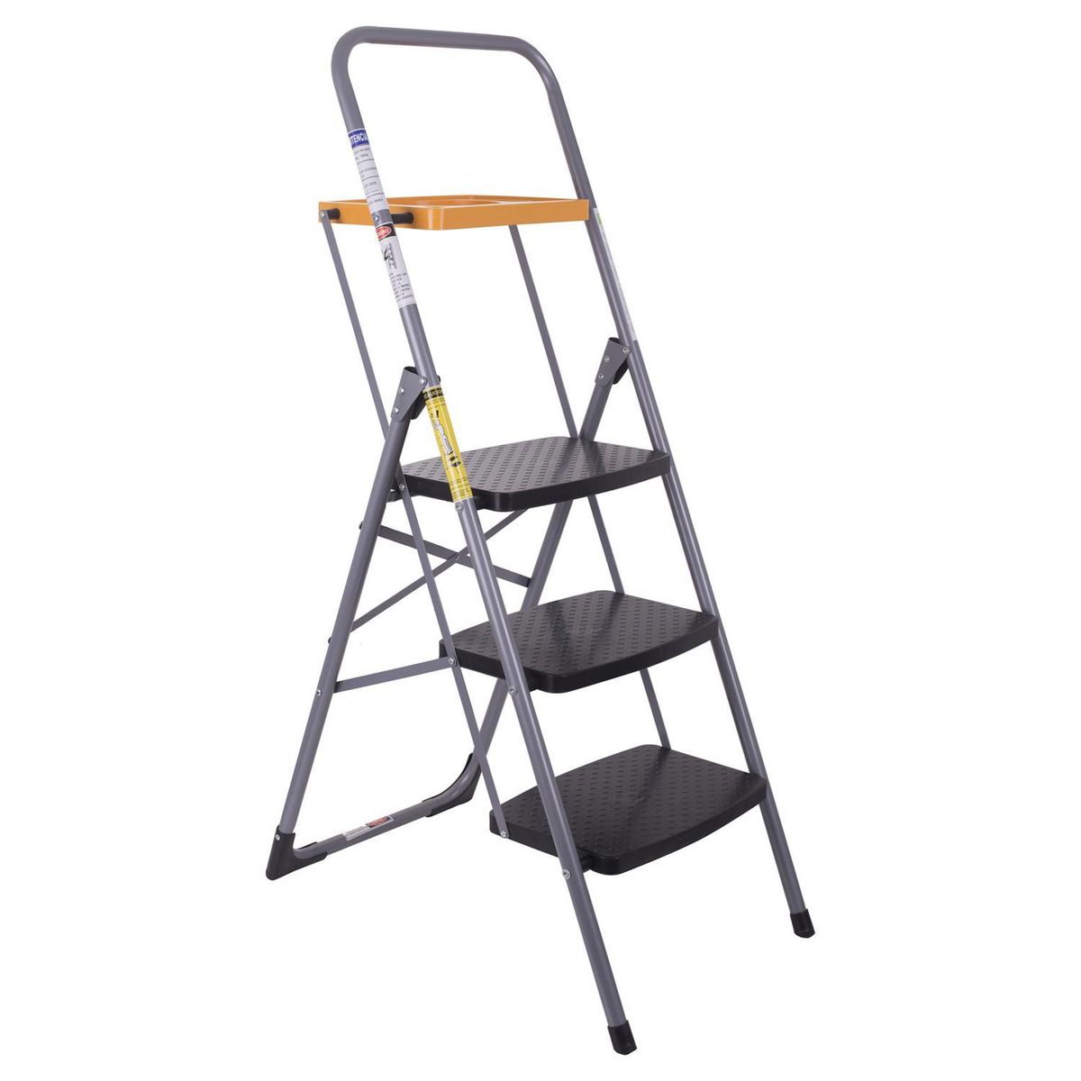 REDLINE - Escalera metálica 3 pasos