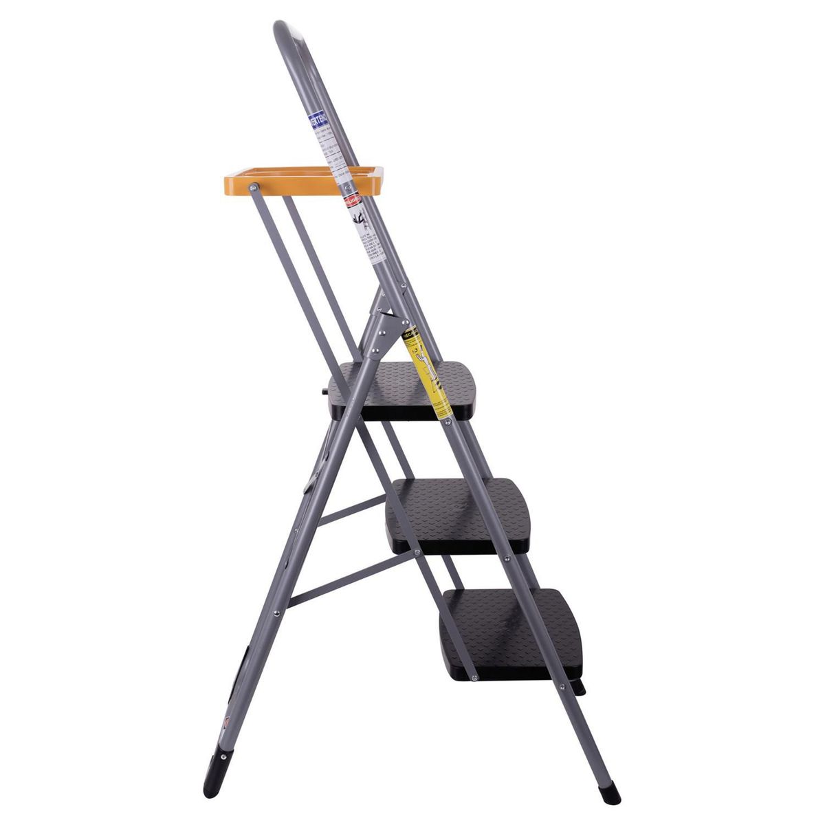 REDLINE - Escalera metálica 3 pasos