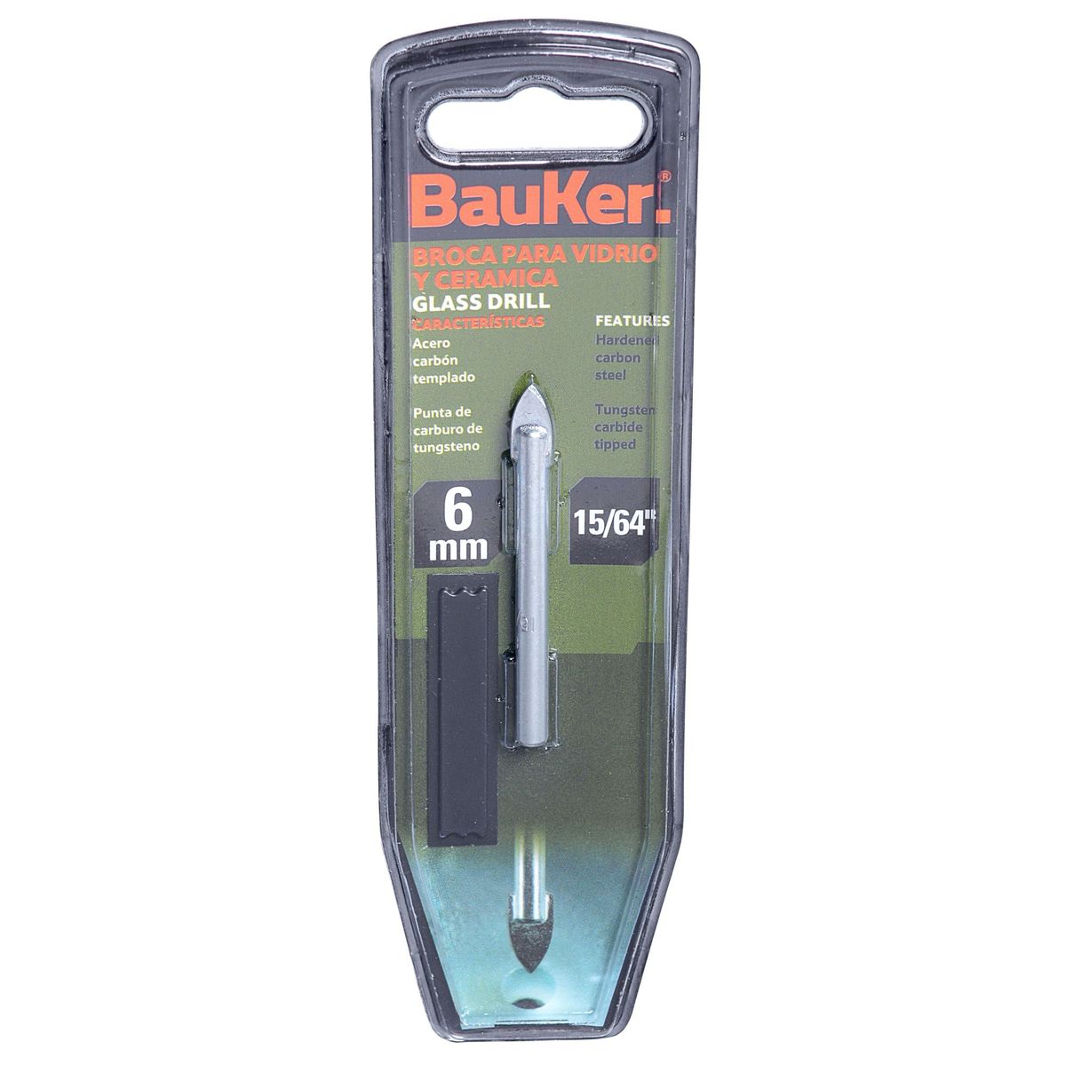 BAUKER - Broca Para Cerámica 6mm Bauker