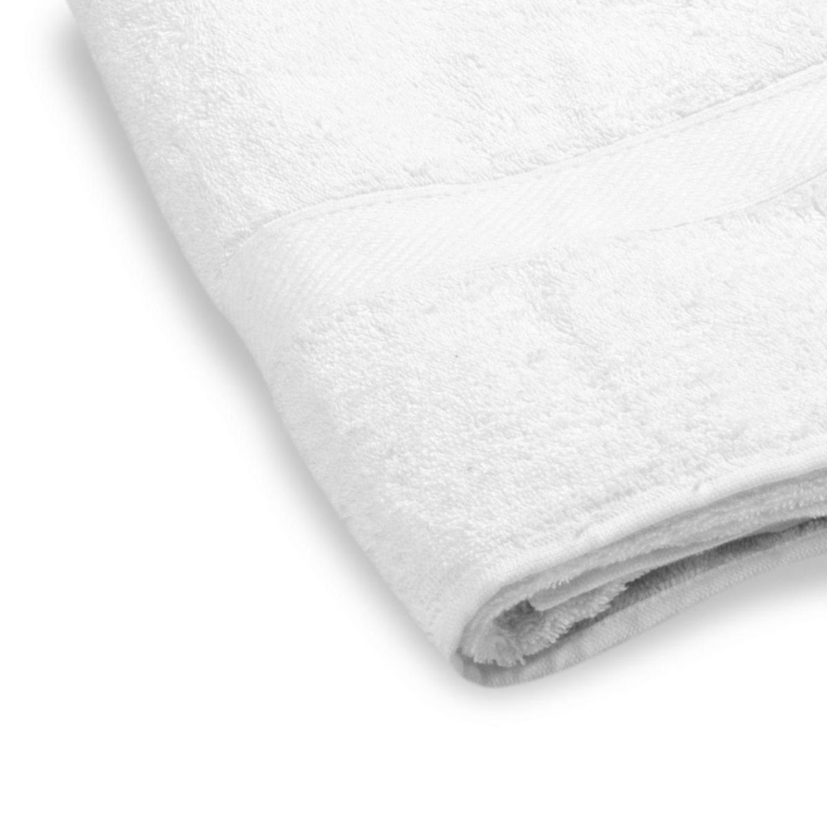 CASA BONITA - Toalla de Baño Algodón 400gr 75x132cm Blanca