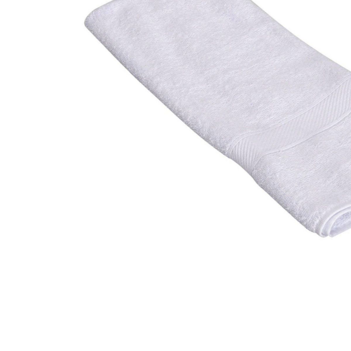 CASA BONITA - Toalla de Baño de Algodón Pelo 400gr 55x100cm Blanca