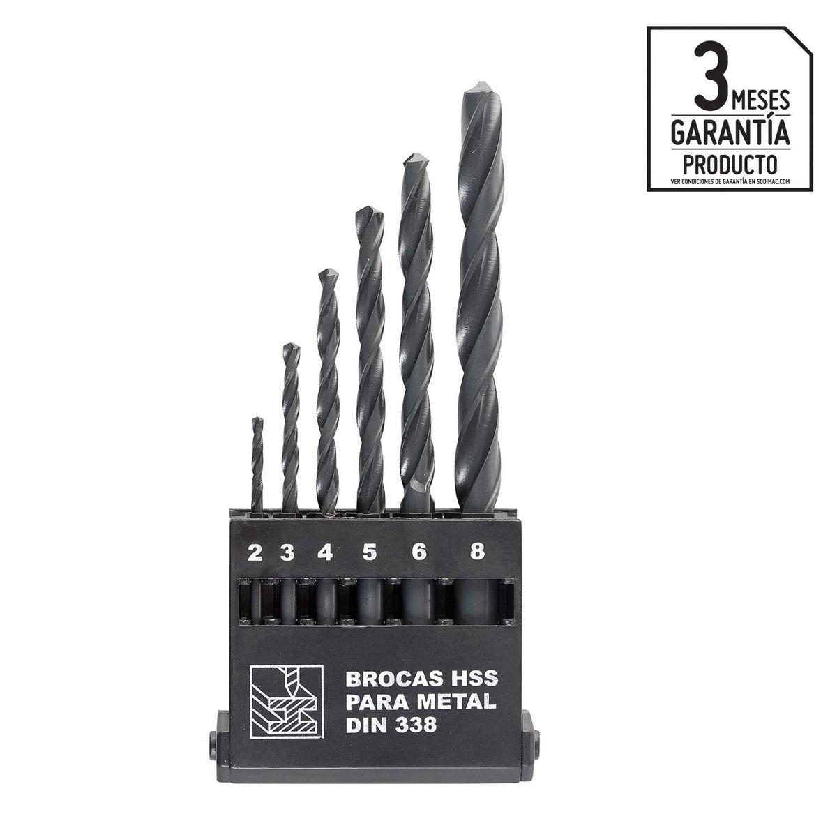 KARSON - Set de Brocas para Metal HSS 6 Piezas Karson