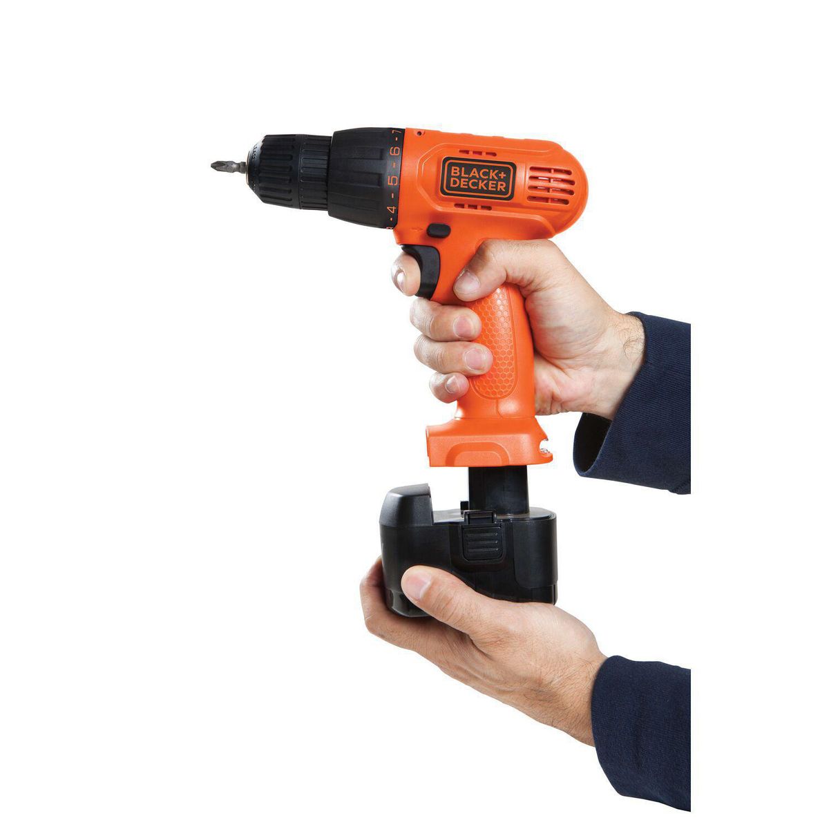 BLACK+DECKER - Atornillador Inalámbrico 12V CD121K.