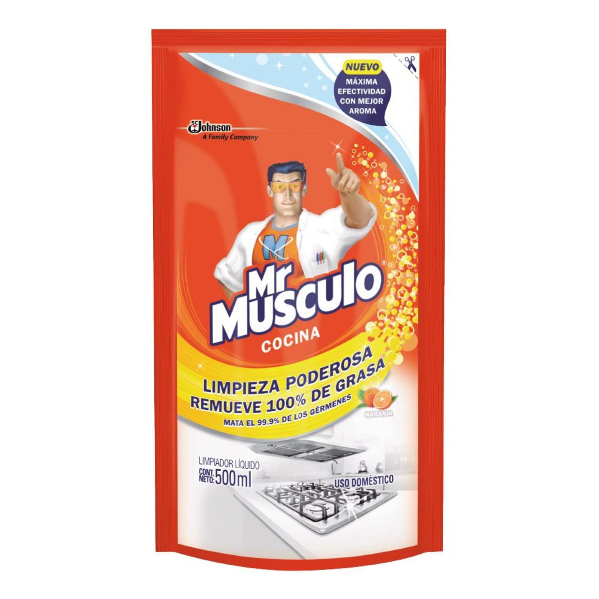 MR MUSCULO - Desengrasante Mr Musculo Advance 500Ml