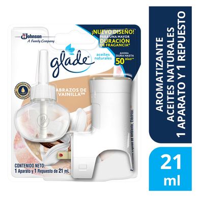 Aromatizante de Aceite Natural Glade Brisas de Vainilla 21 ml.
