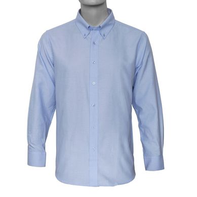 Camisa Oxford Celeste