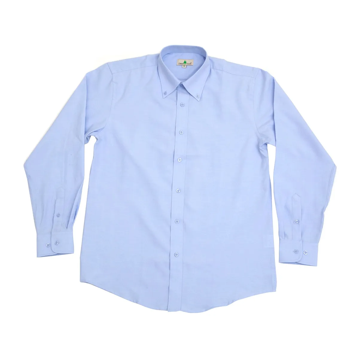 GREEN TEAM - Camisa Oxford Celeste
