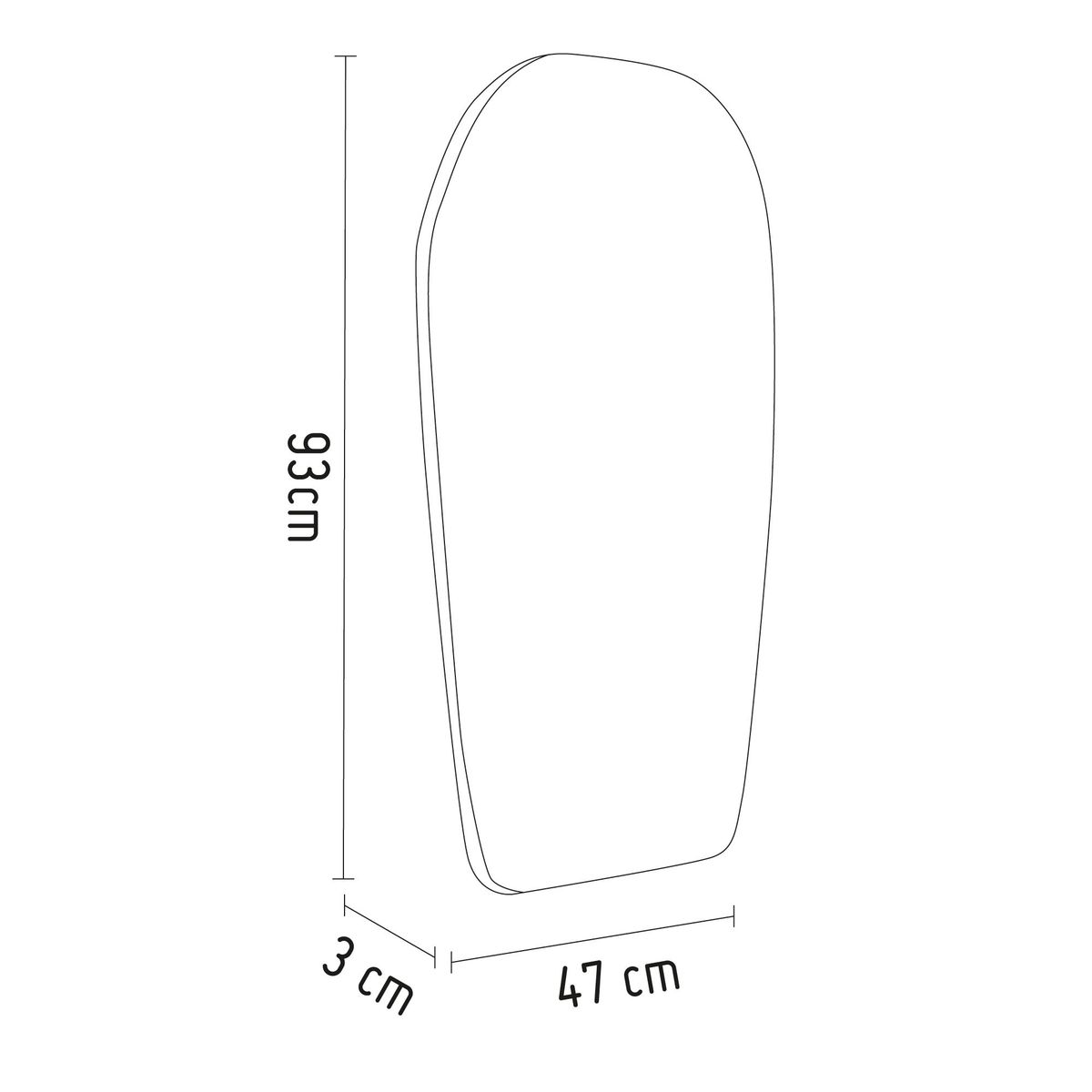 DO IT - Tabla Bodyboard 93x46x5cm Recreo