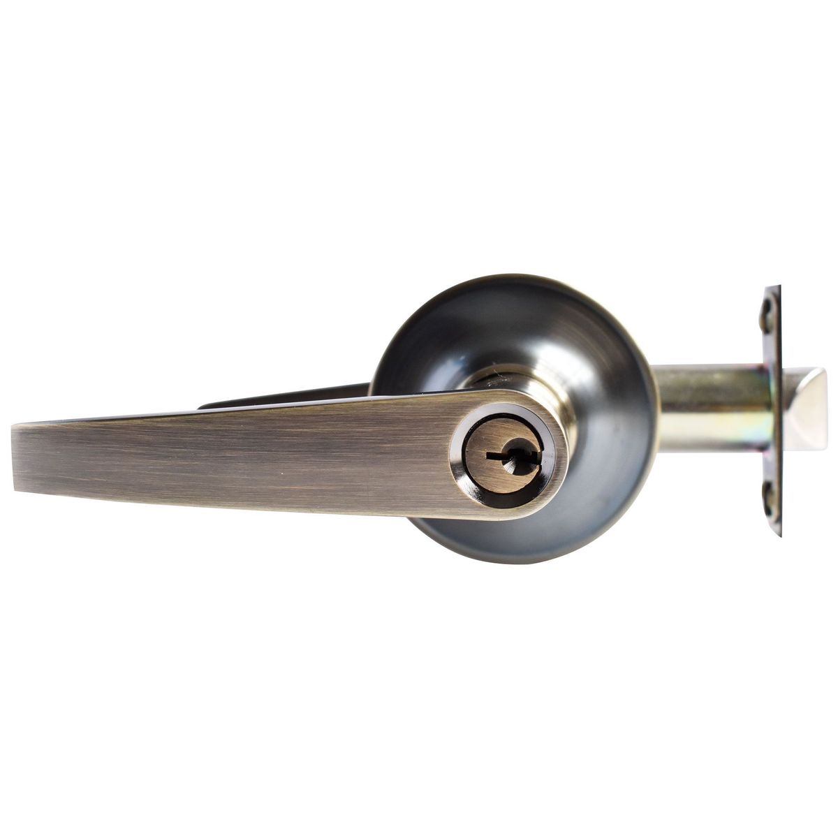 FIXSER - Cerradura de Manija Dormitorio Bronce