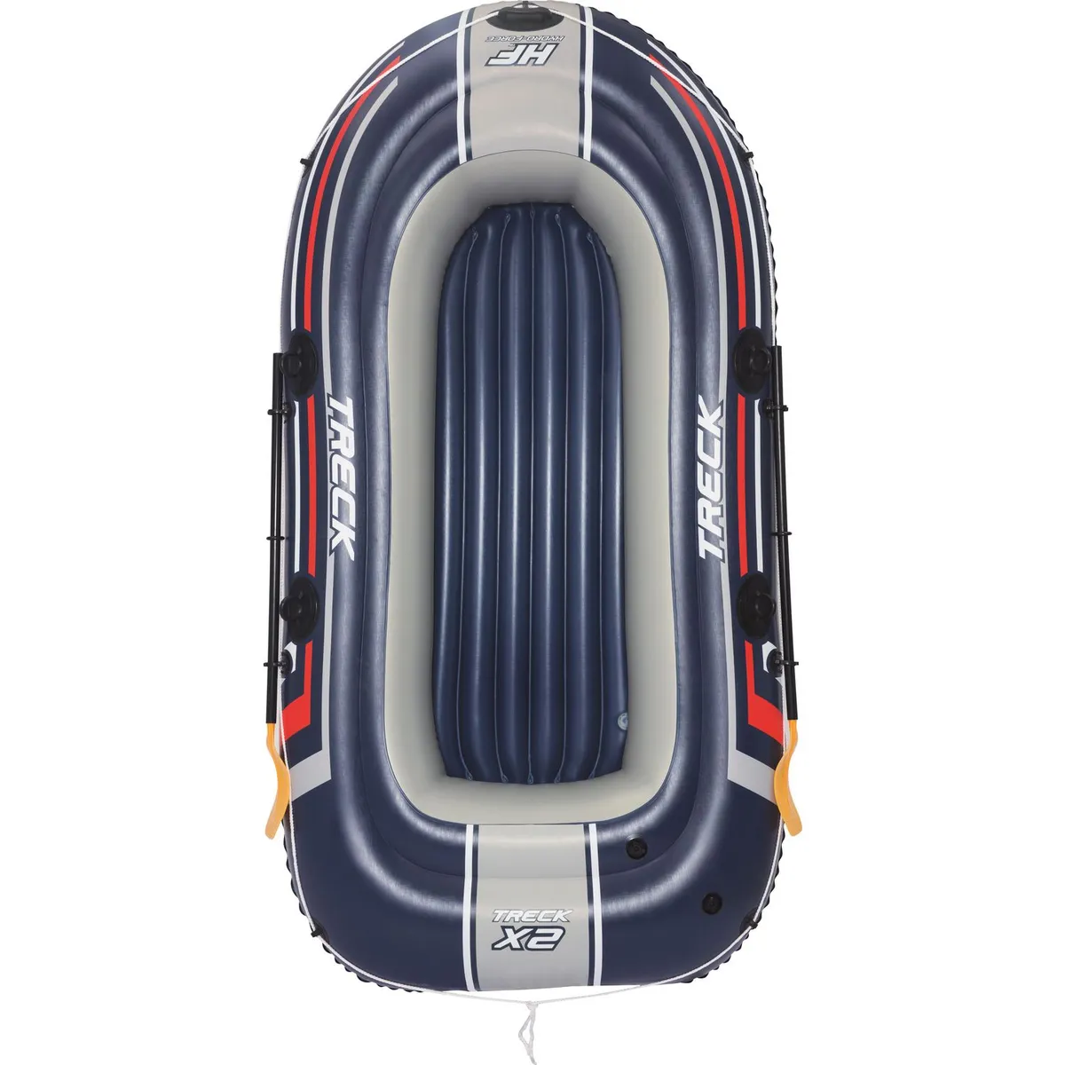 BESTWAY - Set Bote Raft Bestway 255x127cm con 2 Remos
