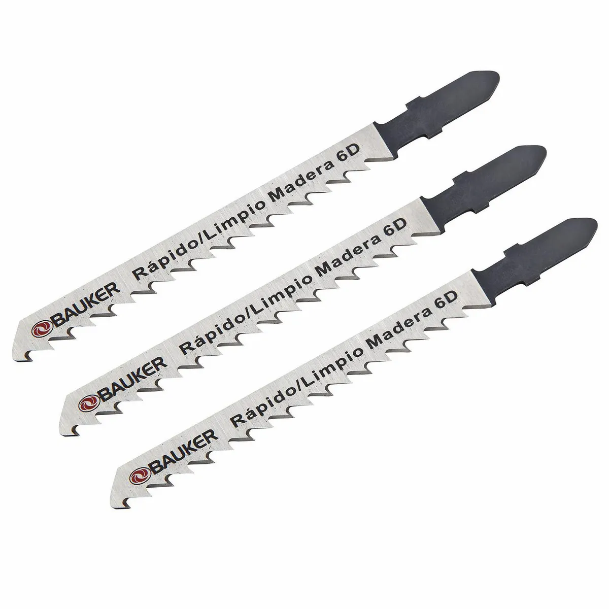 BAUKER - Hoja de sierra - Set de Hojas para Calar T 3 Unidades Bauker