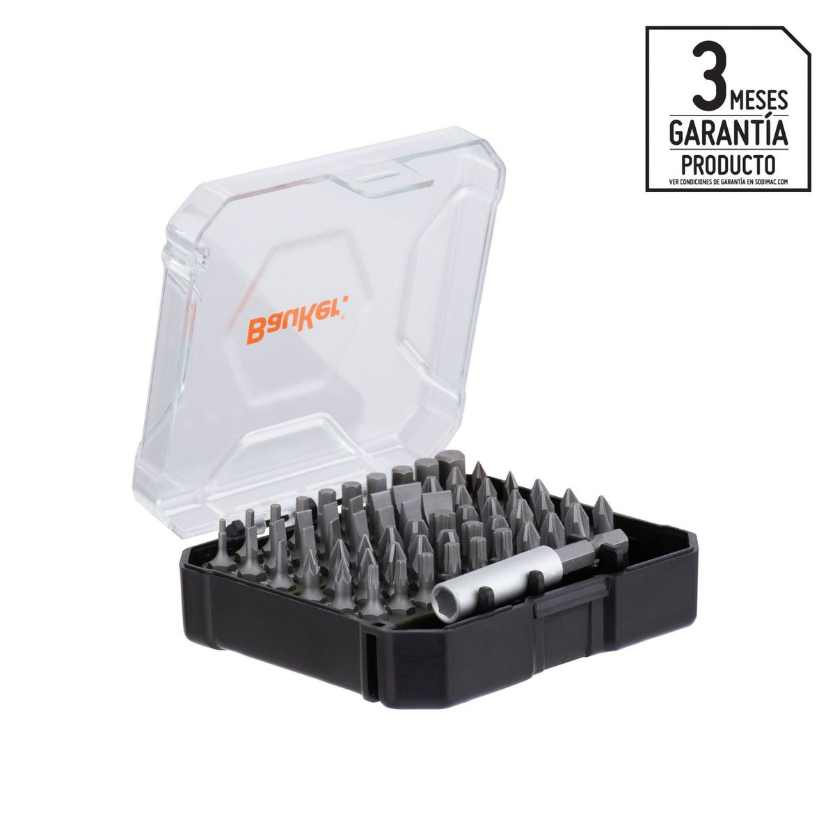 BAUKER - Set de Accesorios para Atornillador 61 Piezas Bauker