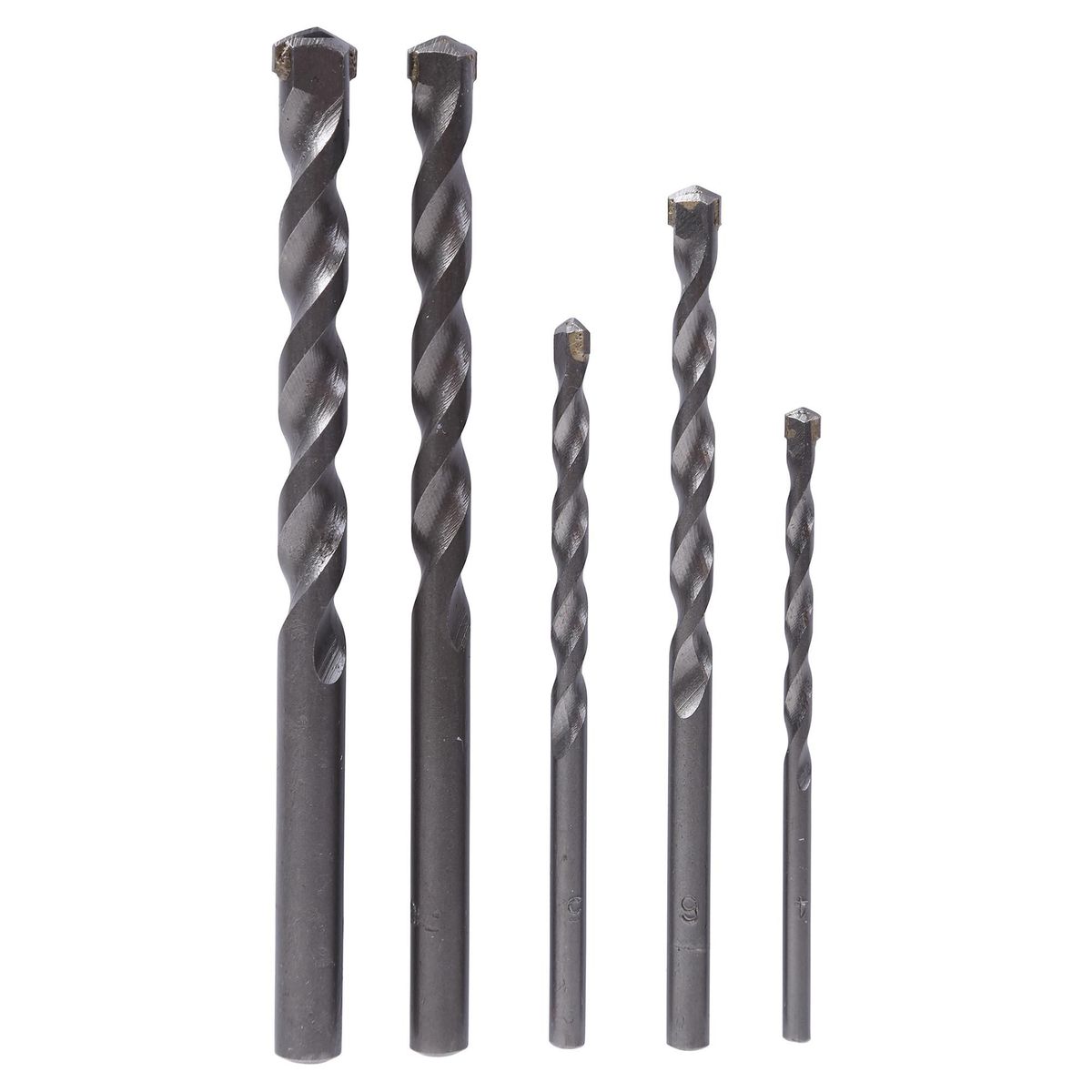 BAUKER - Set de Brocas para Concreto 5 Piezas Bauker