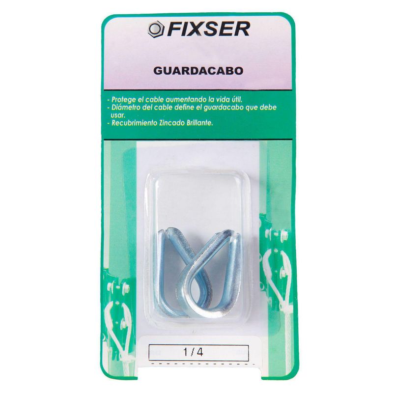 FIXSER - Guardacabo Protege Cable 1/4 (6.0) 2 unid.
