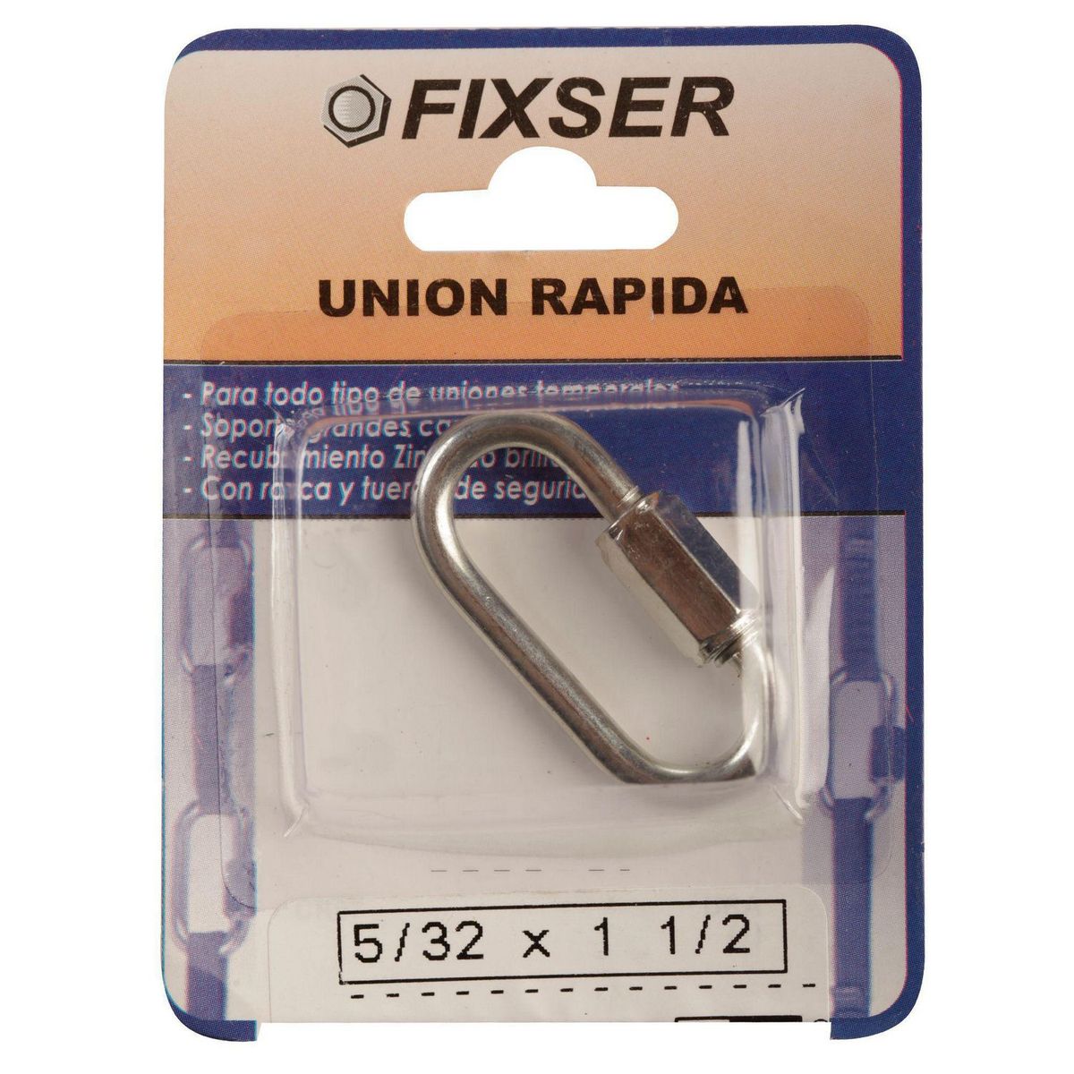 FIXSER - Unión Rápida 5/32 (4.0)X74 1 unid.