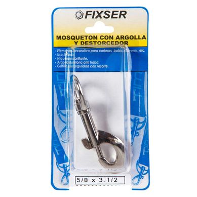 Mosquetn Argolla y Destorcedor 5/8x3.1/2 1 unid.