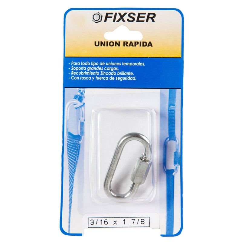 FIXSER - Unión Rápida  3/16x48 1 unid.