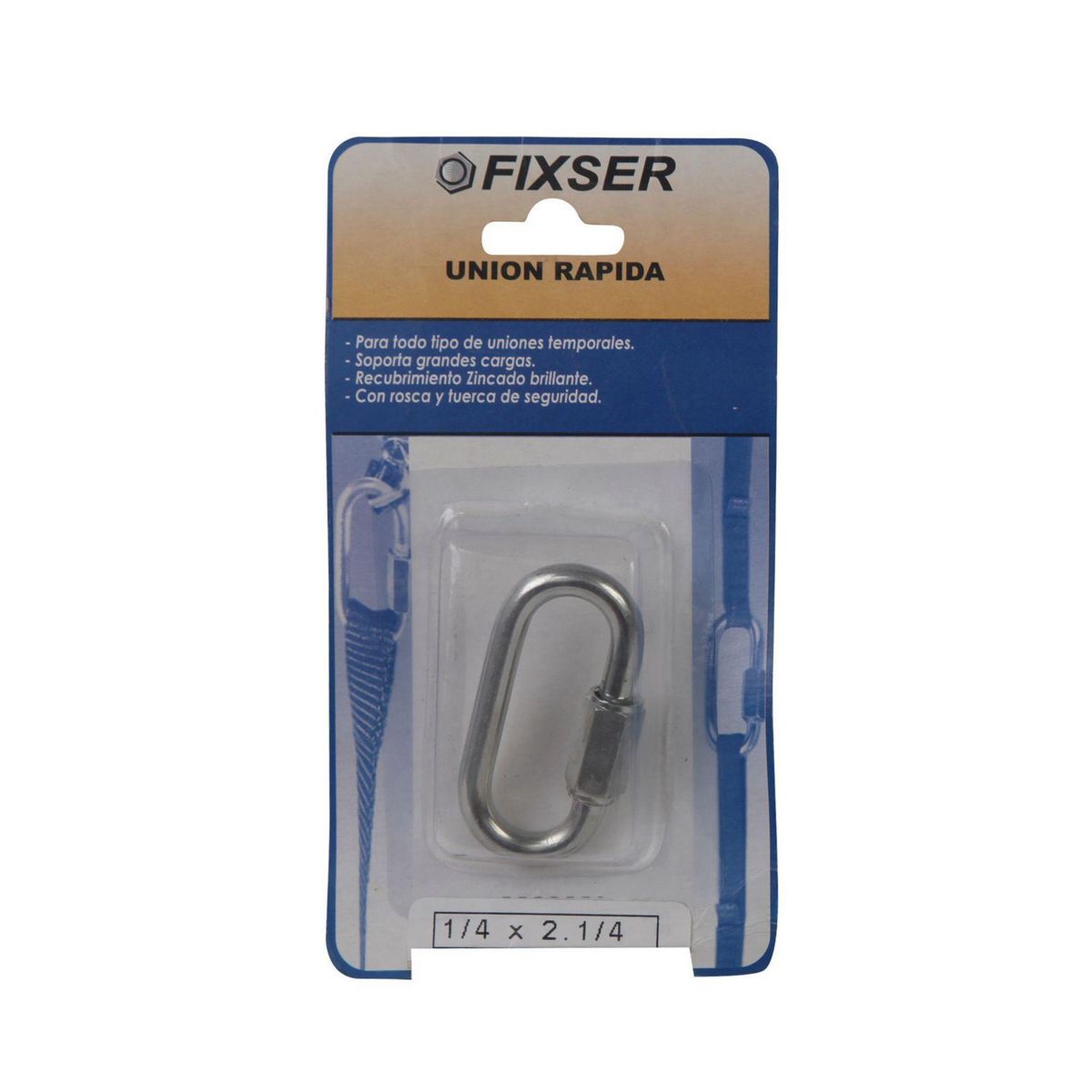 FIXSER - Unión Rápida 1/4x57 1 unid.