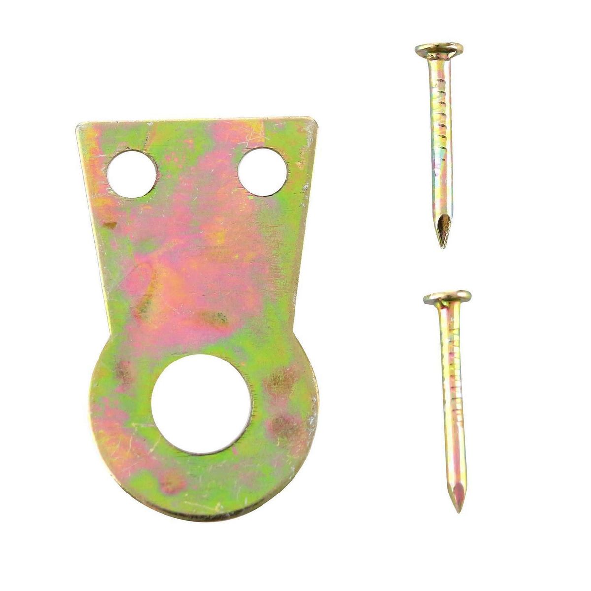 FIXSER - Soporte para Colgar Multiuso 14 x 25 con Clavo x 6 unid.