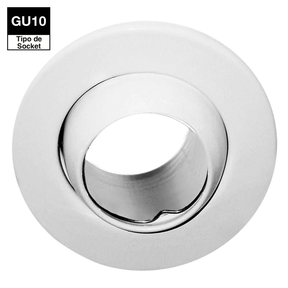 LIGHTECH - Spot Empotrable Ojo de Buey 11cm Blanco incluye Socket GU10