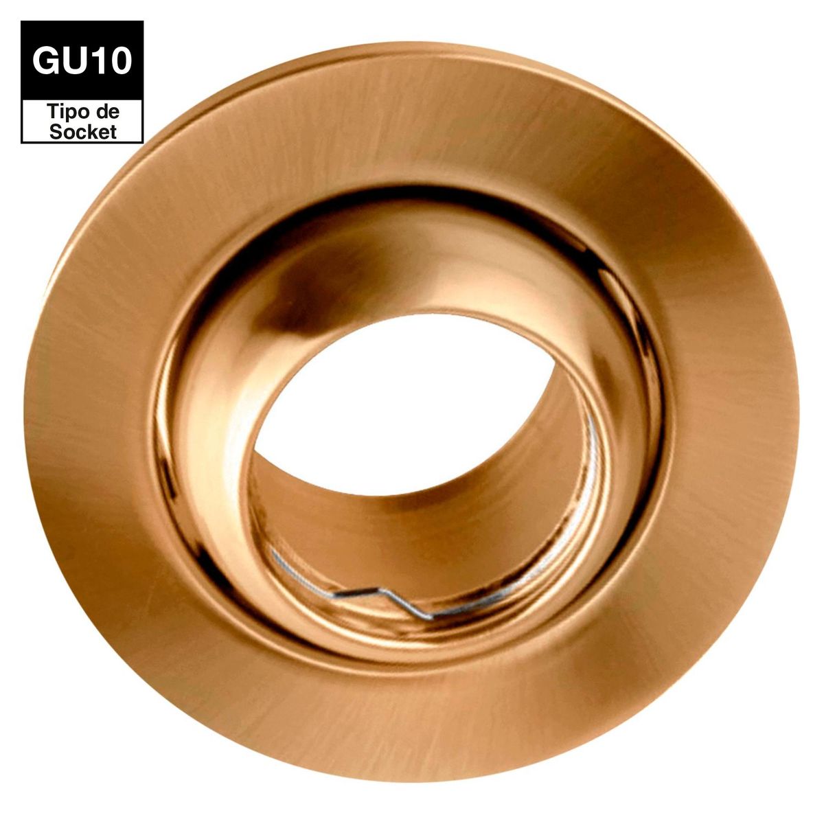 LIGHTECH - Spot Empotrable Ojo de Buey 11cm Bronce incluye Socket GU10