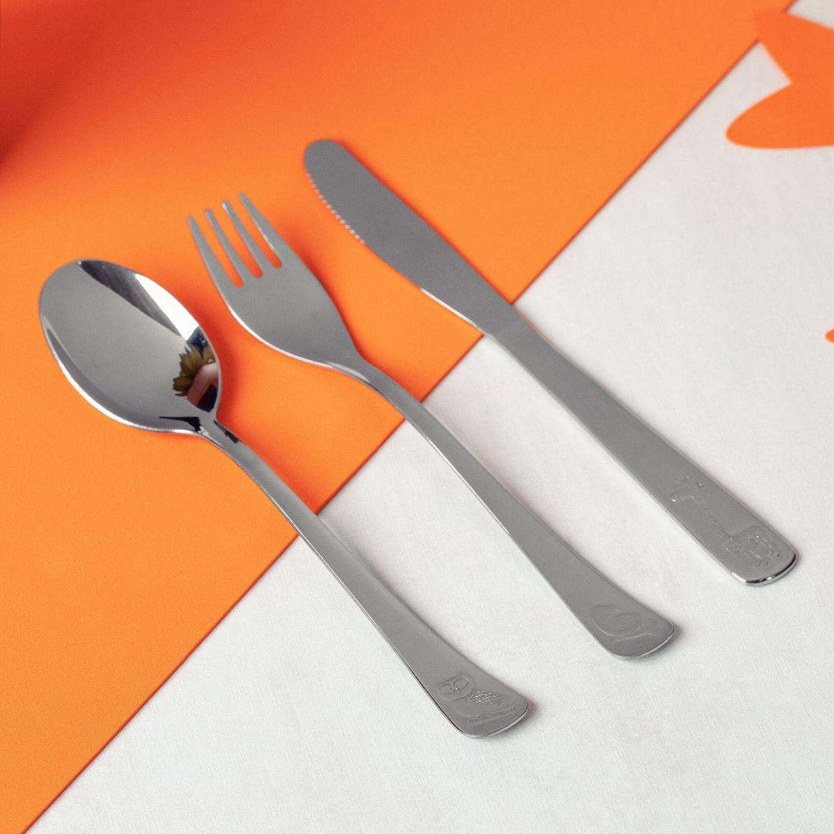 TRAMONTINA - Juego Cubiertos Infantil