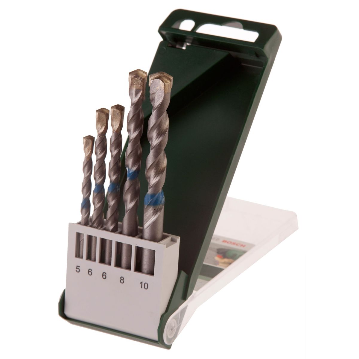 BOSCH - Set de Brocas Silver 5-10 mm 5 Piezas Bosch