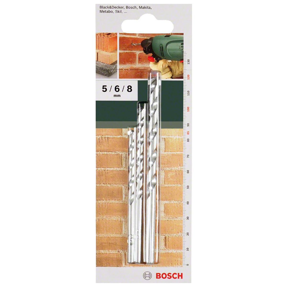 BOSCH - Set de Brocas Concreto 3 Piezas Bosch