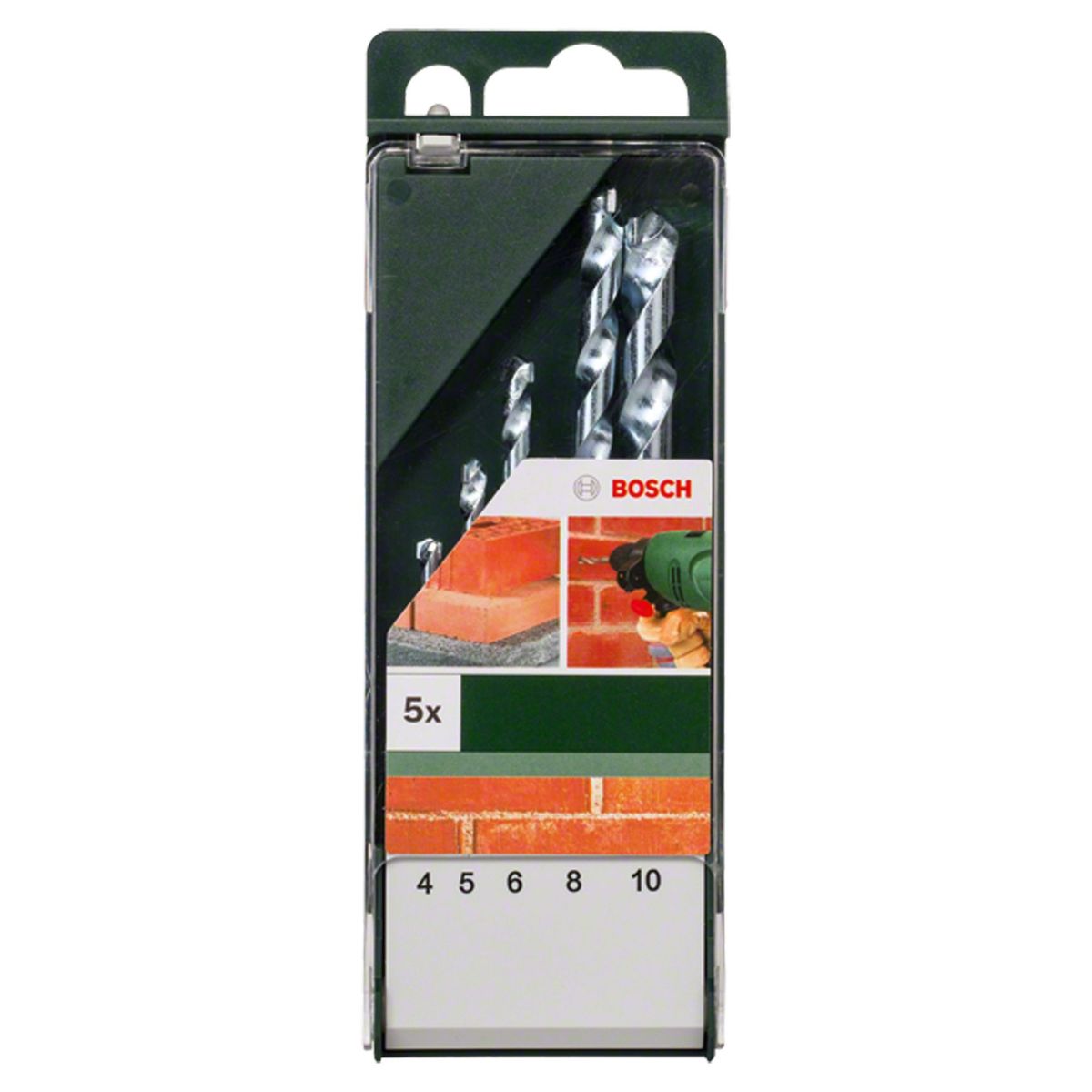 BOSCH - Set de Brocas 4-10 mm 5 Piezas Bosch