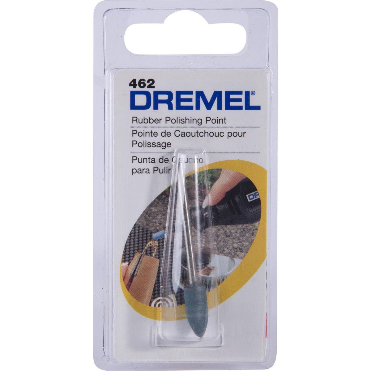 DREMEL - Punta de Caucho para Pulir 2.4 mm Dremel