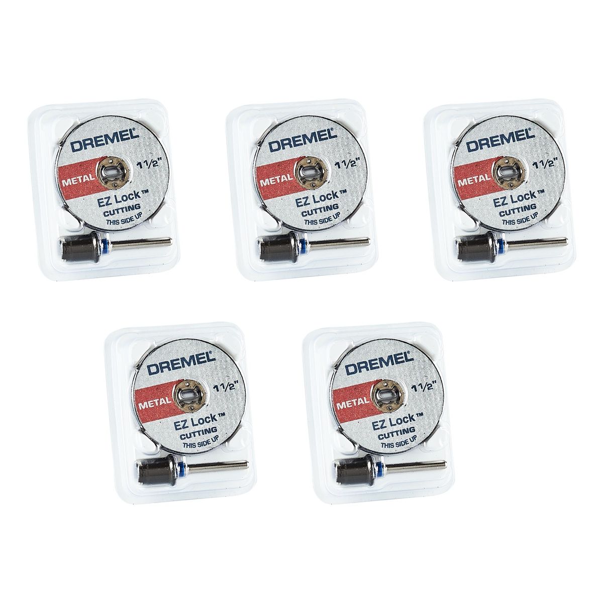 DREMEL - Set de Disco de Corte Ez-Lock 5 Unidades Dremel