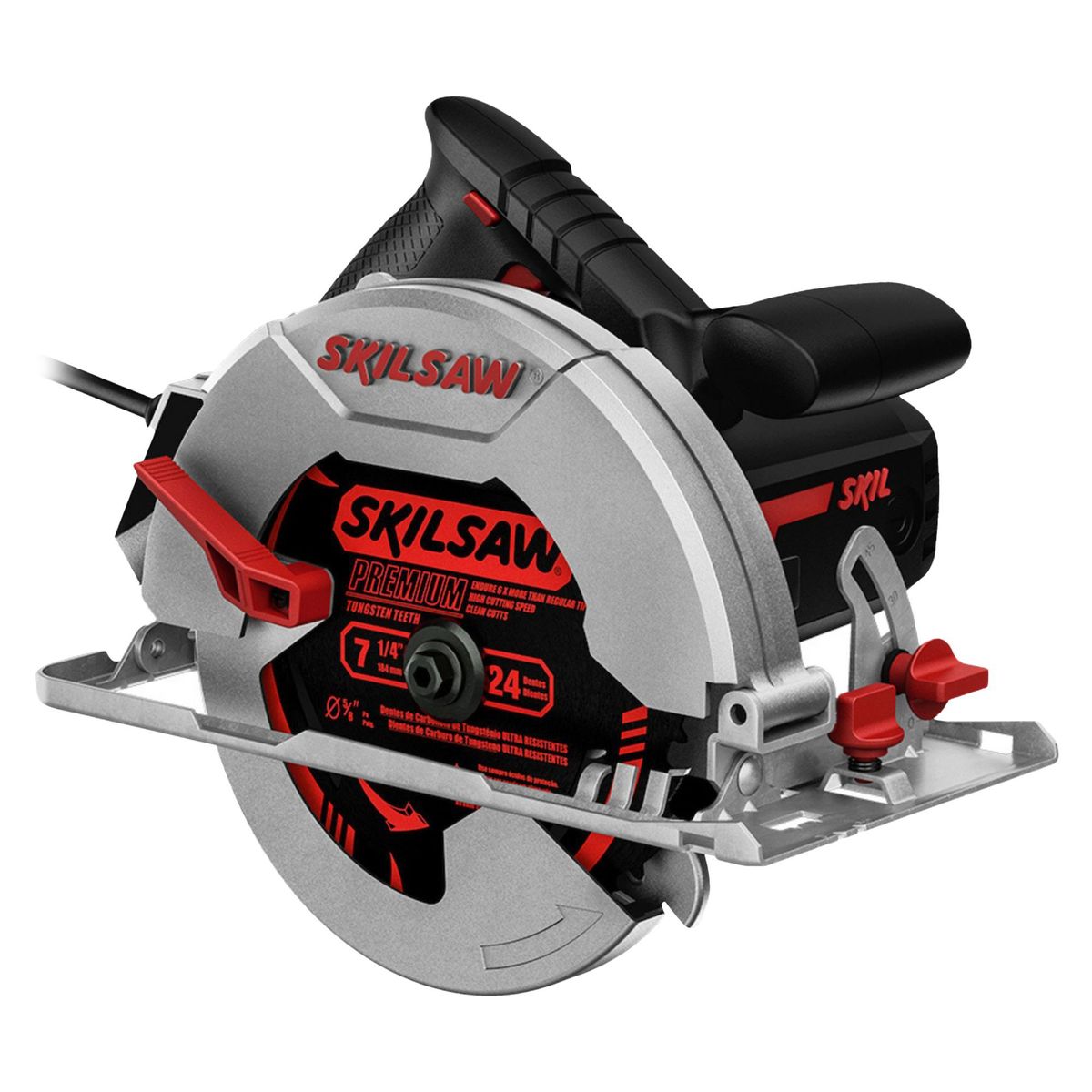 SKIL - Sierra Circular Eléctrica 7-1/4" 1400W + Disco Skil