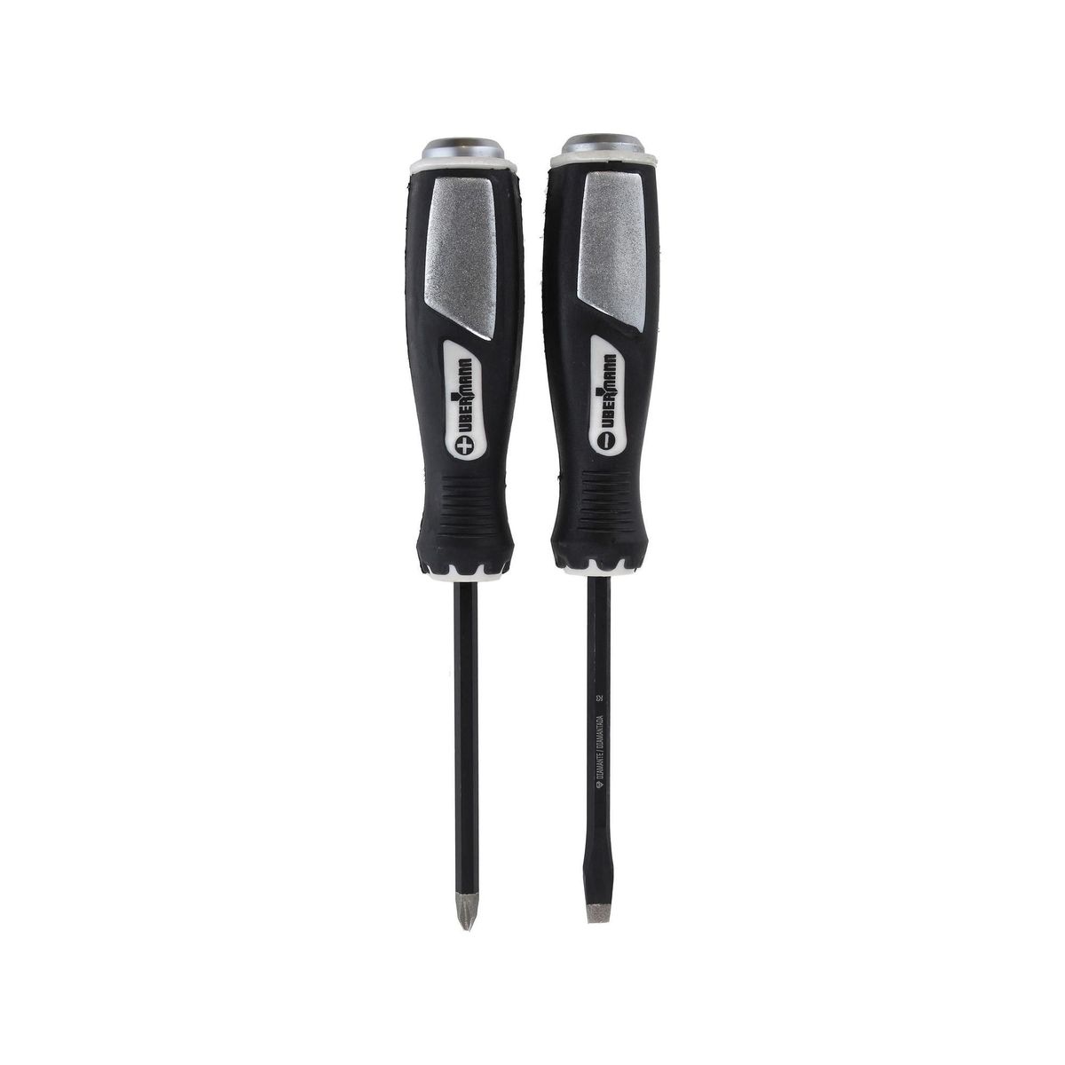 UBERMANN - Set Destornillador Cromo 2 Piezas Ubermann