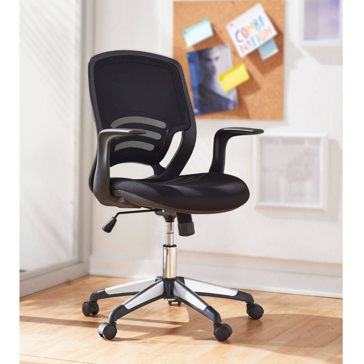 JUST HOME COLLECTION - Silla de Oficina Paris Negro